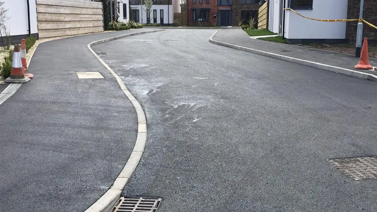 Tarmac road surfacing county durham